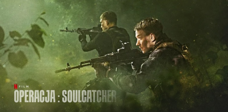 Piotr Witkowski w filmie "Operacja: Soulcatcher" na Netflix. 