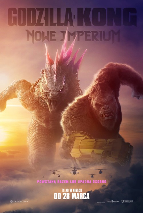 Plakat - Godzilla i Kong: Nowe Imperium