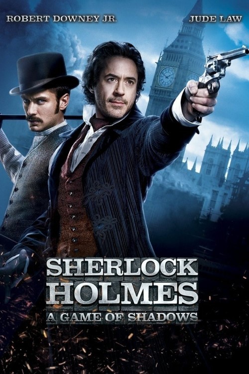 Plakat - Sherlock Holmes: Gra cieni