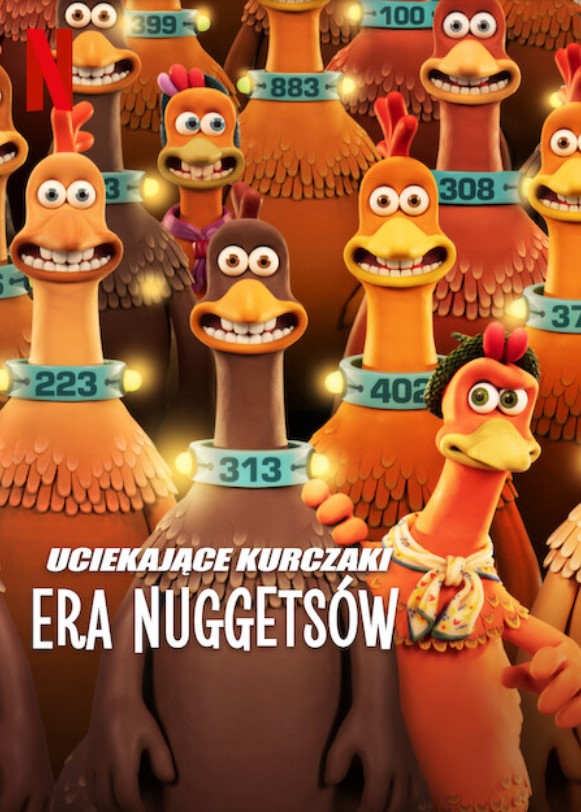 Plakat - Uciekajce kurczaki: Era nuggetsw