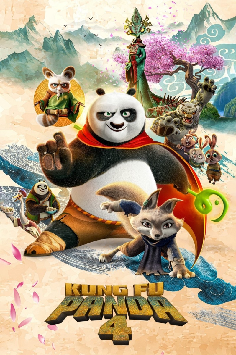 Plakat - Kung Fu Panda 4