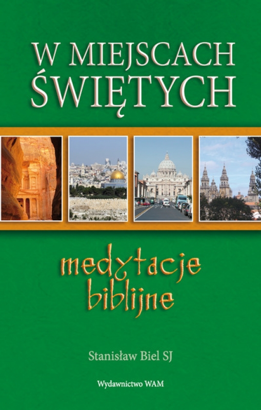 Ok�adka - W miejscach �wi�tych. Medytacje biblijne