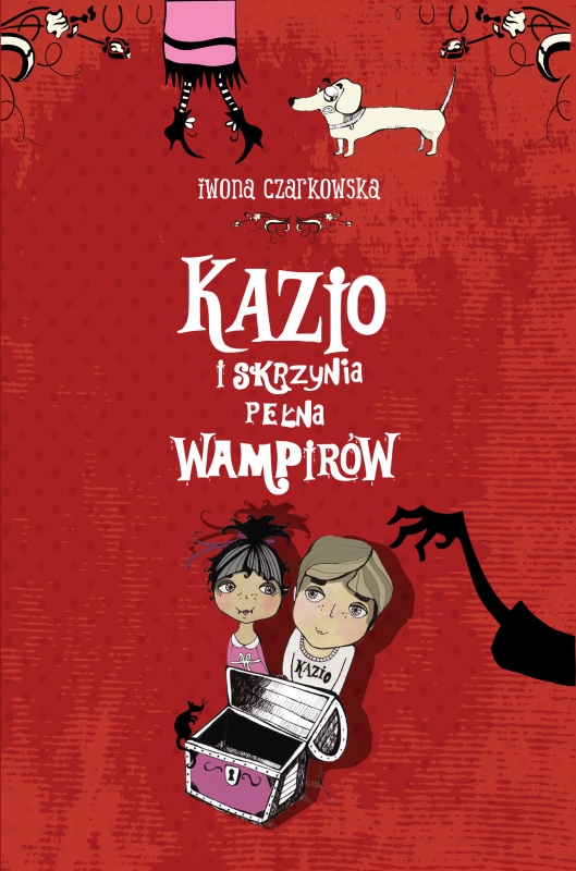 Ok�adka - Kazio i skrzynia pe�na wampir�w 