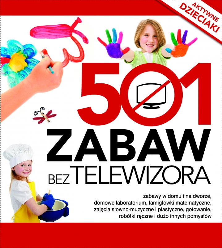 Ok�adka - 501 zabaw bez telewizora