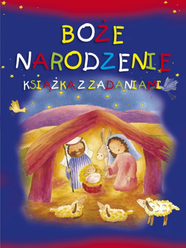 Okładka - Boże Narodzenie - książka z zadaniami