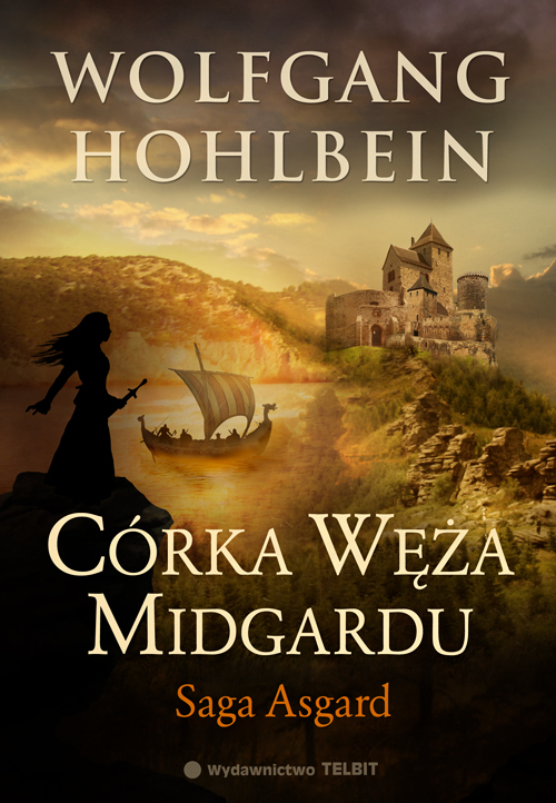Okładka - Córka Węża Midgardu. Saga Asgard