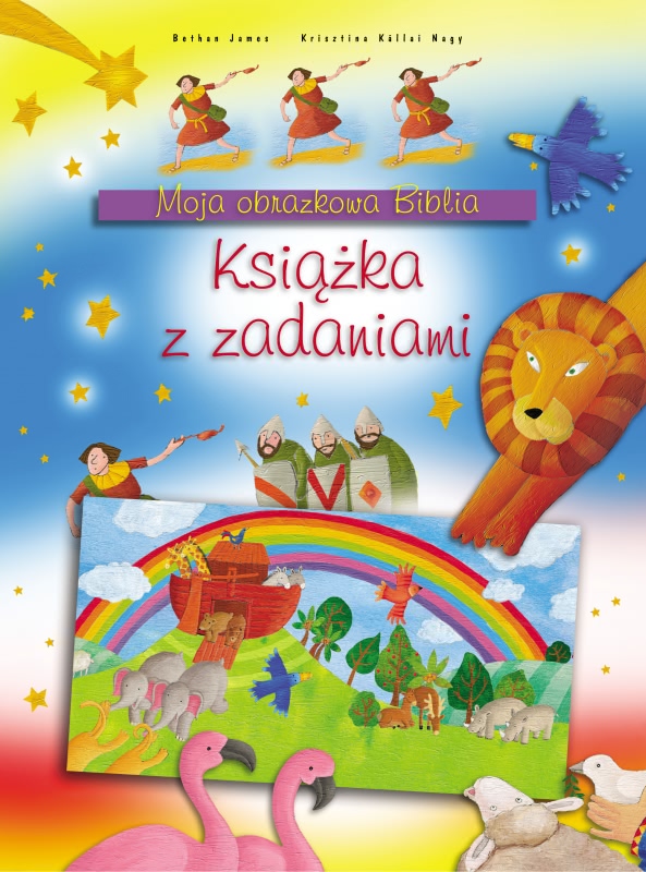 Okładka - Moja obrazkowa Biblia - książka z zadaniami