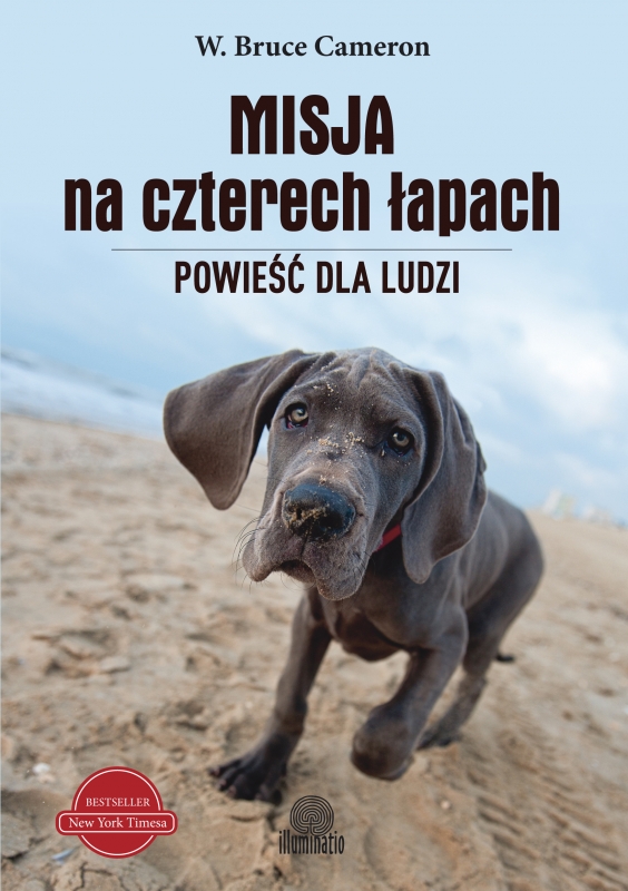 Okładka - Misja na czterech łapach. Powieść dla ludzi
