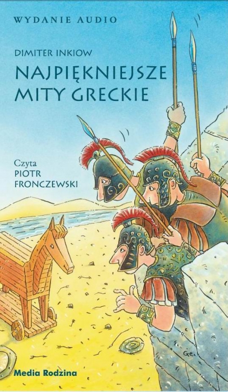 Okładka - Najpiękniejsze mity greckie