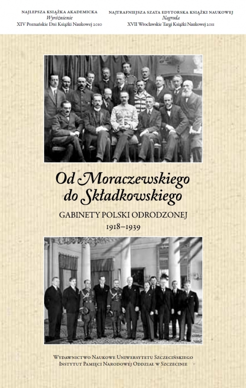 Okładka - Od Moraczewskiego do Składkowskiego.