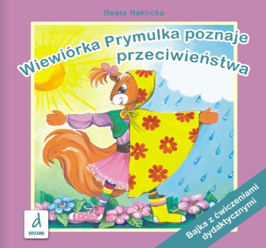 Okładka - Wiewiórka Prymulka poznaje przeciwieństwa