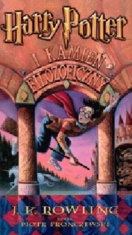Okładka - Harry Potter i kamień filozoficzny