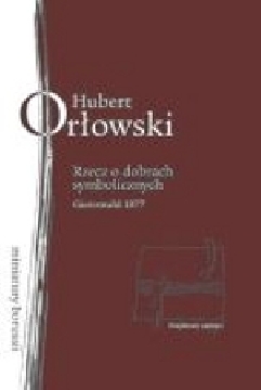 Okładka - Rzecz o dobrach symbolicznych