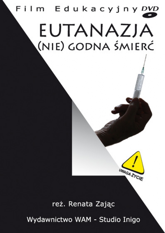 Okładka - Eutanazja. (Nie)godna śmierć