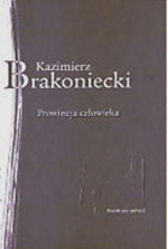 Okładka - Prowincja człowieka
