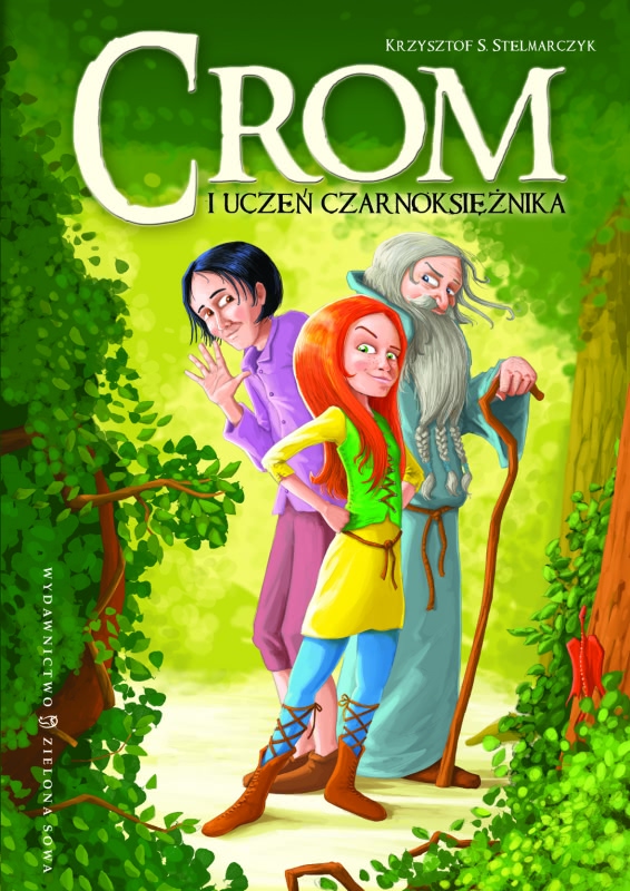 Okładka - Crom i uczeń czarnoksiężnika