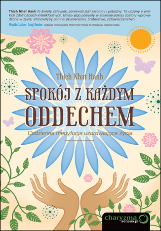 Okładka - Spokój z każdym oddechem. Codzienne medytacje uzdrawiające życie