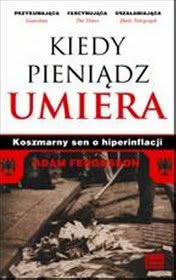 Okładka - Kiedy pieniądz umiera