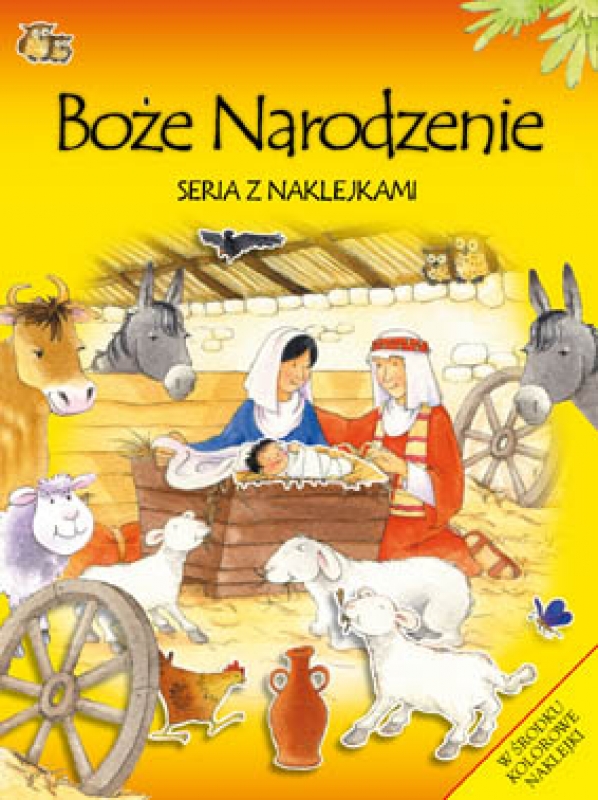 Okładka - Boże Narodzenie - seria z naklejkami