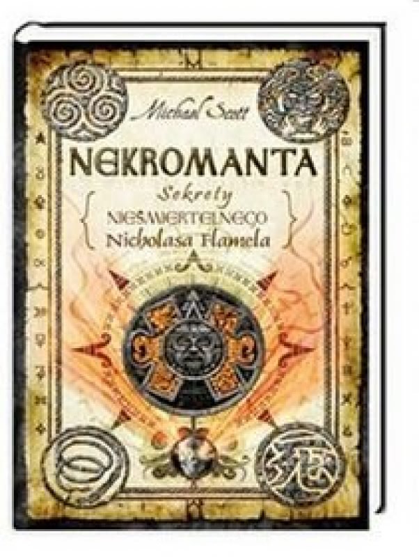 Okładka - Nekromanta Sekrety nieśmiertelnego Nicholasa Flamela