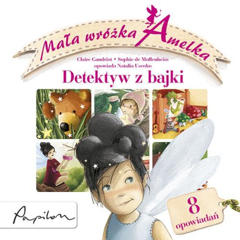 Okładka - Mała wróżka Amelka. Detektyw z bajki