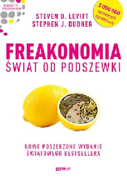 Okładka - Freakonomia. Świat od podszewki