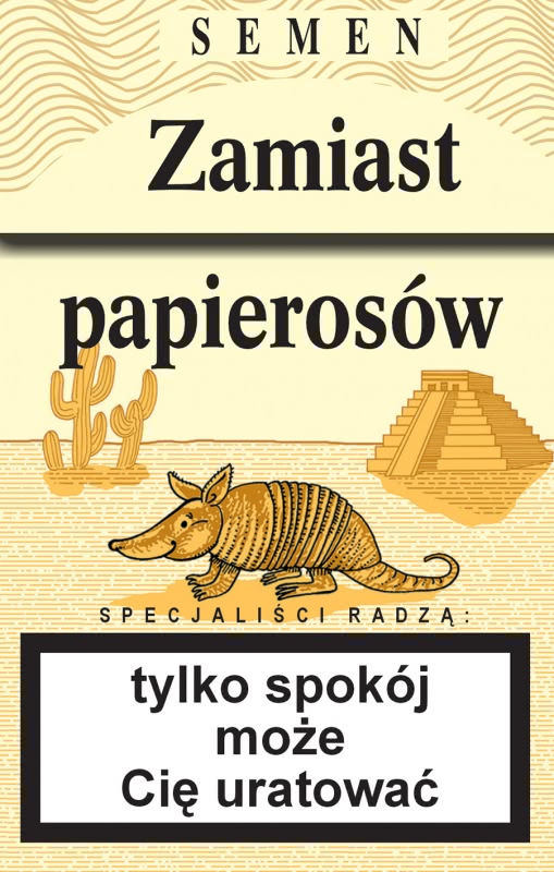 Okładka - Zamiast papierosów. Tylko spokój może Cię uratować