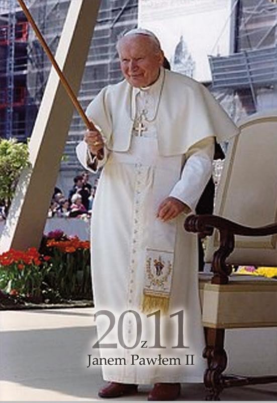 Okładka - Z Janem Pawłem II 2011 - z laseczką