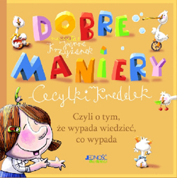 Okładka - Dobre maniery Cecylki Knedelek