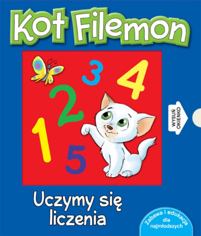 Ok�adka - Kot Filemon. Uczymy si� liczenia