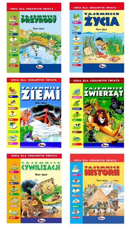 Okładka - Seria dla ciekawych świata