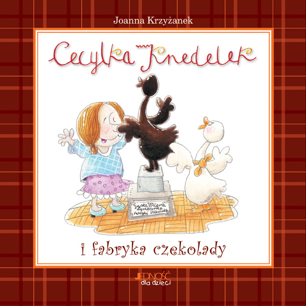 Okładka - Cecylka knedelek i fabryka czekolady