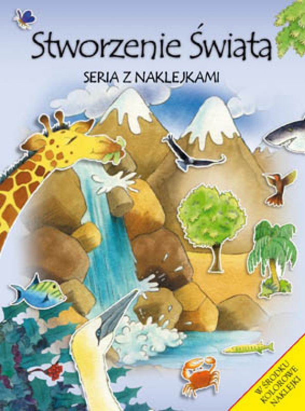 Okładka - Stworzenie świata - seria z naklejkami