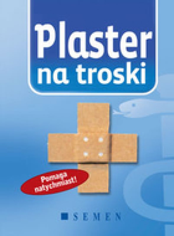 Okładka - Plaster na troski