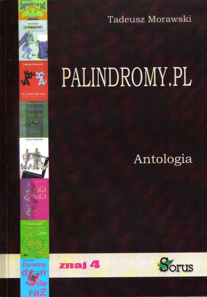 Okładka - Palindromy.pl Antologia