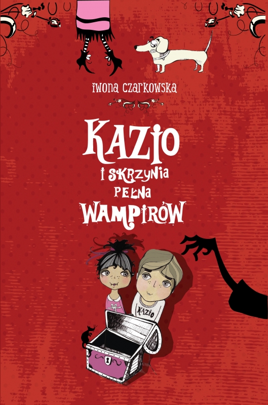 Ok�adka - Kazio i skrzynia pe�na wampir�w
