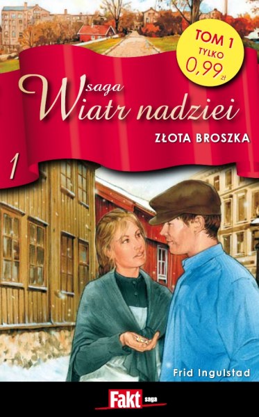 Ok�adka - Saga Wiatr Nadziei 1. Z�ota broszka