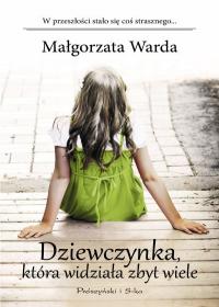 Okładka - Dziewczynka, która widziała zbyt wiele