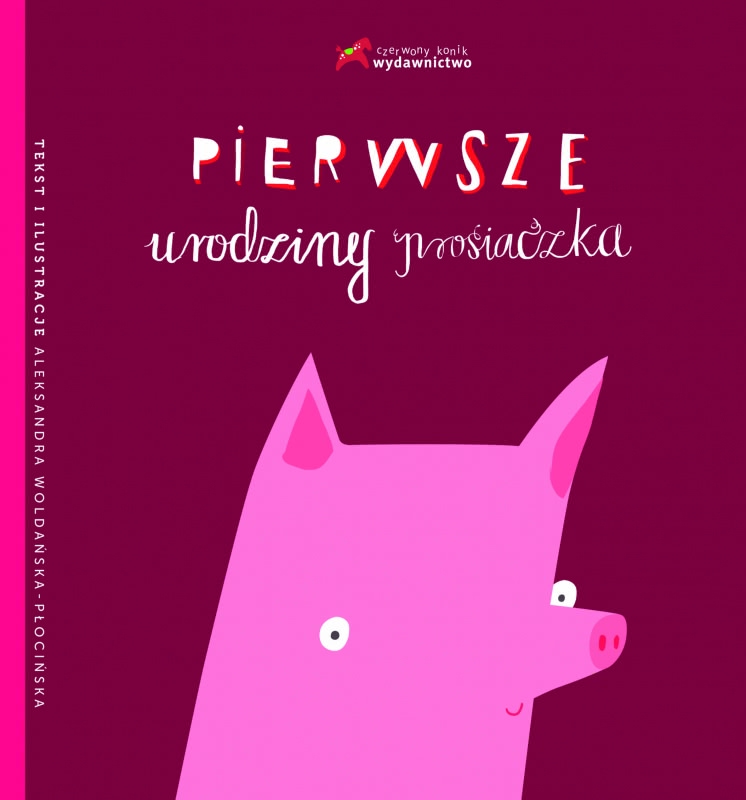 Okładka - Pierwsze urodziny prosiaczka