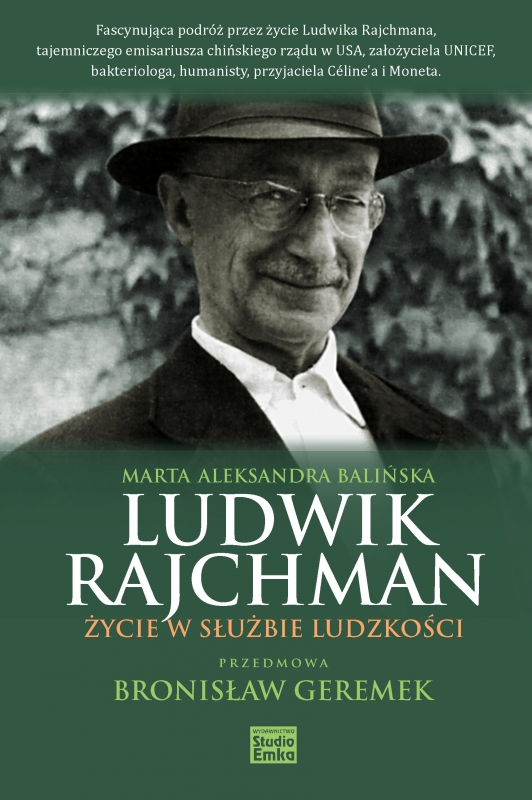 Okładka - Ludwik Rajchman. Życie w służbie ludzkości