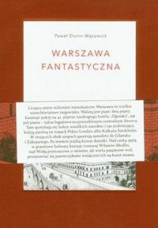 Okładka - Warszawa fantastyczna