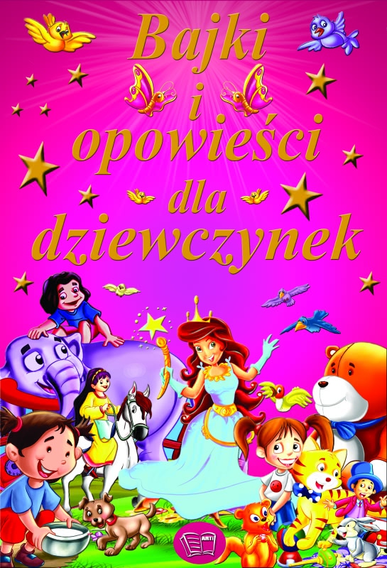 Okładka - Bajki i opowieści dla dziewczynek