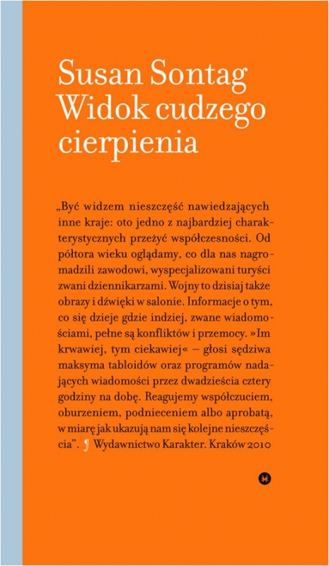 Okładka - Widok cudzego cierpienia