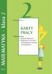 Ok�adka - Karty pracy Matematyka - klasa 2
