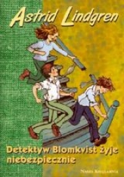 Ok�adka - Detektyw Blomkvist �yje niebezpiecznie