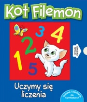Ok�adka - Kot Filemon. Uczymy si� liczenia