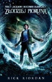 Ok�adka - Percy Jackson i Bogowie Olimpijscy. Z�odziej pioruna. Ok�adka filmowa