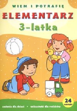 Ok�adka - Wiem i potrafi�. Elementarz 3-latka