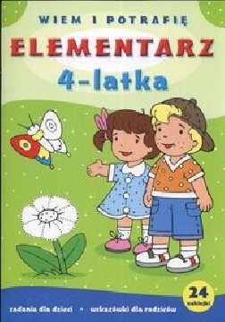 Ok�adka - Elementarz 4-latka