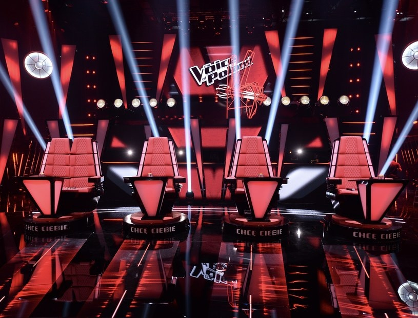 Grafika z programu talent show "The Voice of Poland: sezon 14". 